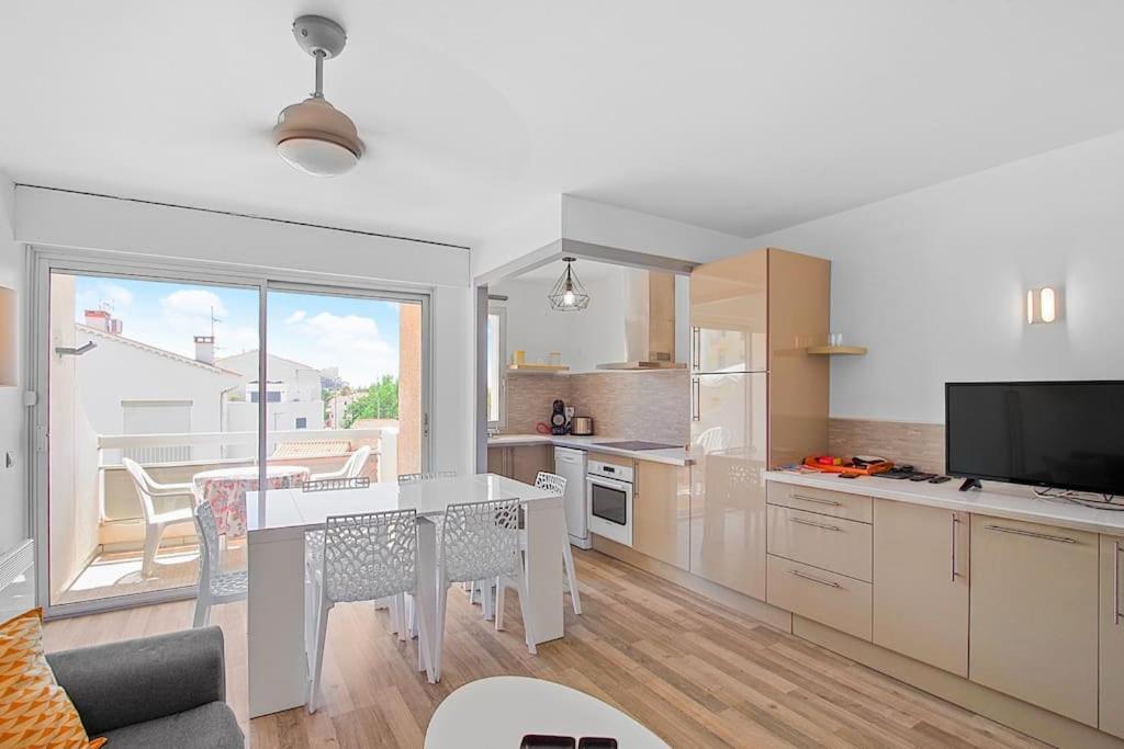 Appartement Calme Et Moderne Avec Vue Mer 74 Кане-ан-Руссійон Екстер'єр фото